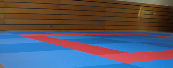 Tatamis competition 50mm vinyl antiderapant label judo