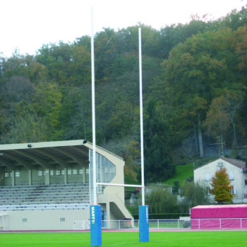 Buts rugby competition hors sol 11m00 aluminium