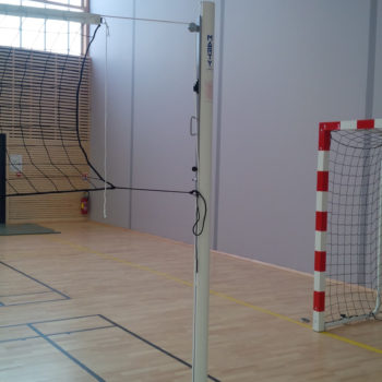 Poteaux volley aluminium scolaire