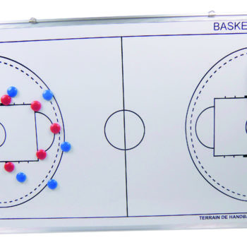 Tableau tactique basket effaçable