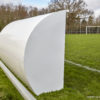 Abri de touche monobloc cotes transparents – ht 1m80 – long 3m50