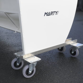 Chariots pour transport abri de touche monobloc