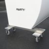 Chariots pour transport abri de touche monobloc