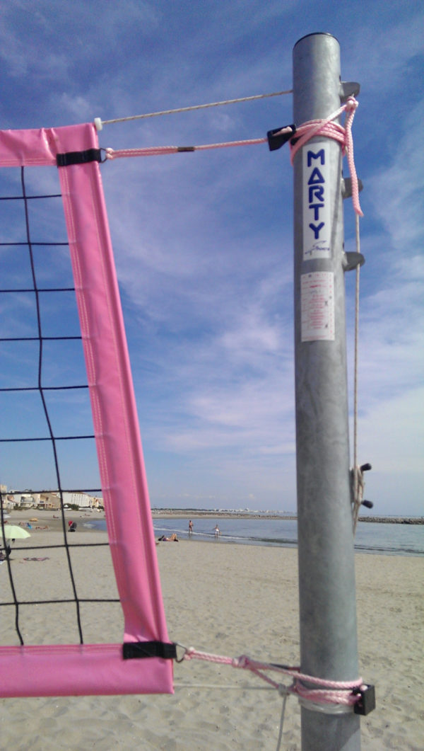 Poteaux beach volley