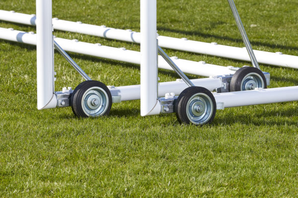 **SPECIAL OFFER** mobile junior goal with ballast/wheels - Image 2