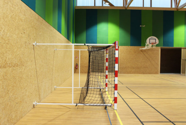 Competition foldable handball goal projection from 0m90 to 1m10 - Image 3