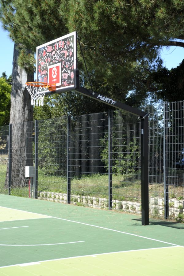 Basketball goal 3x3- to embed- fixed height 3m05 -projection 2m25 - Image 5