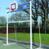 Combine senior hand/basket panneau 1/2 lune avec cage