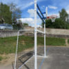 Combine senior hand/basket panneau 1/2 lune avec cage