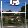Combine senior hand/basket panneau 1/2 lune avec cage