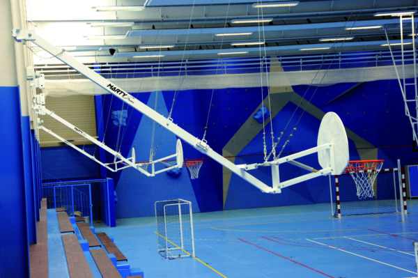 Armature but mini basket relevable ht reglable