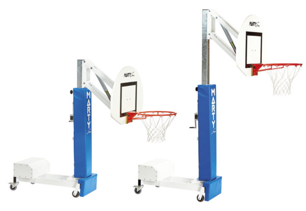 Mobile mini basket goal with adjustable height - Image 2
