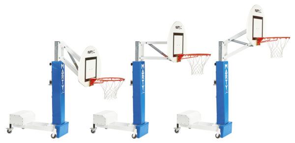 Mobile mini basket goal with adjustable height - Image 3