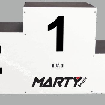 Podium d’arrivees metallique