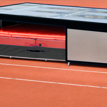 Abri sautoir hauteur monobloc roues pivotantes pour fosby 2 & 3