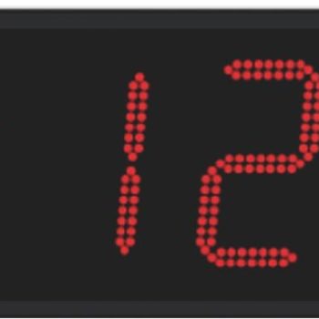 Panneau d&rsquo;affichage electronique – visibilite 120m00