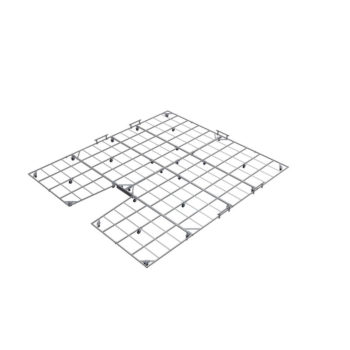 Caillebotis perche  5m50 x 5m00 sur roulettes