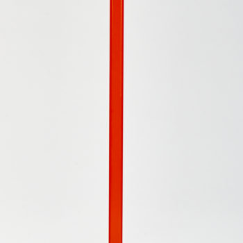 Balai competition 50&prime; -palette ferme -orange/bleu