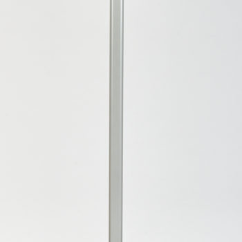 Balai competition 46&prime; -palette souple -gris/noir