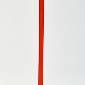 Balai competition 50&prime; -palette souple -orange/noir