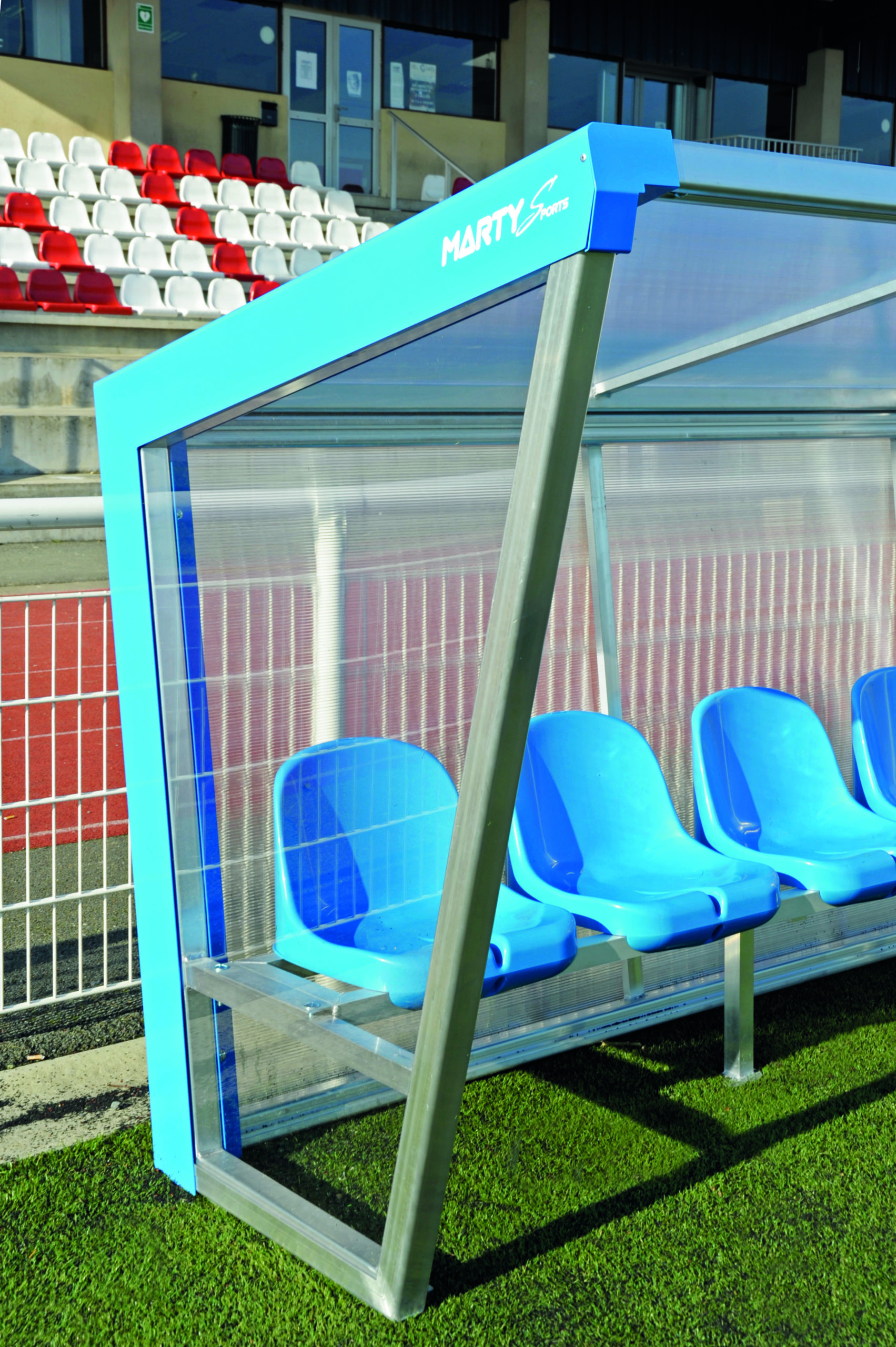 Option cotes transparents abris ht 2m00