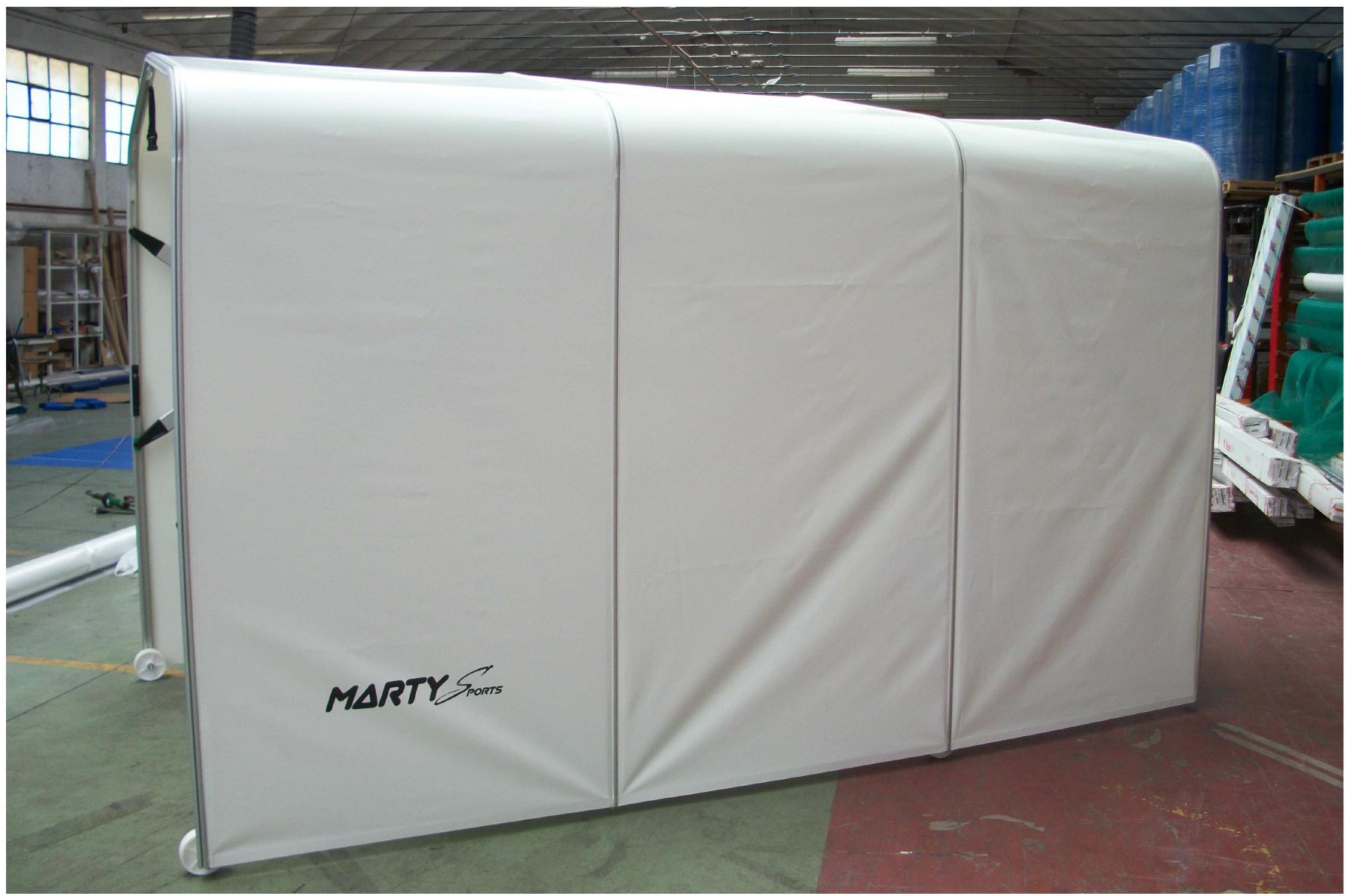 Tunnel acces long 8M26 – larg utile 3m00 – hauteur utile 2m30