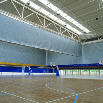 Separation relevable en ht par enroulement tout bache simple paroi