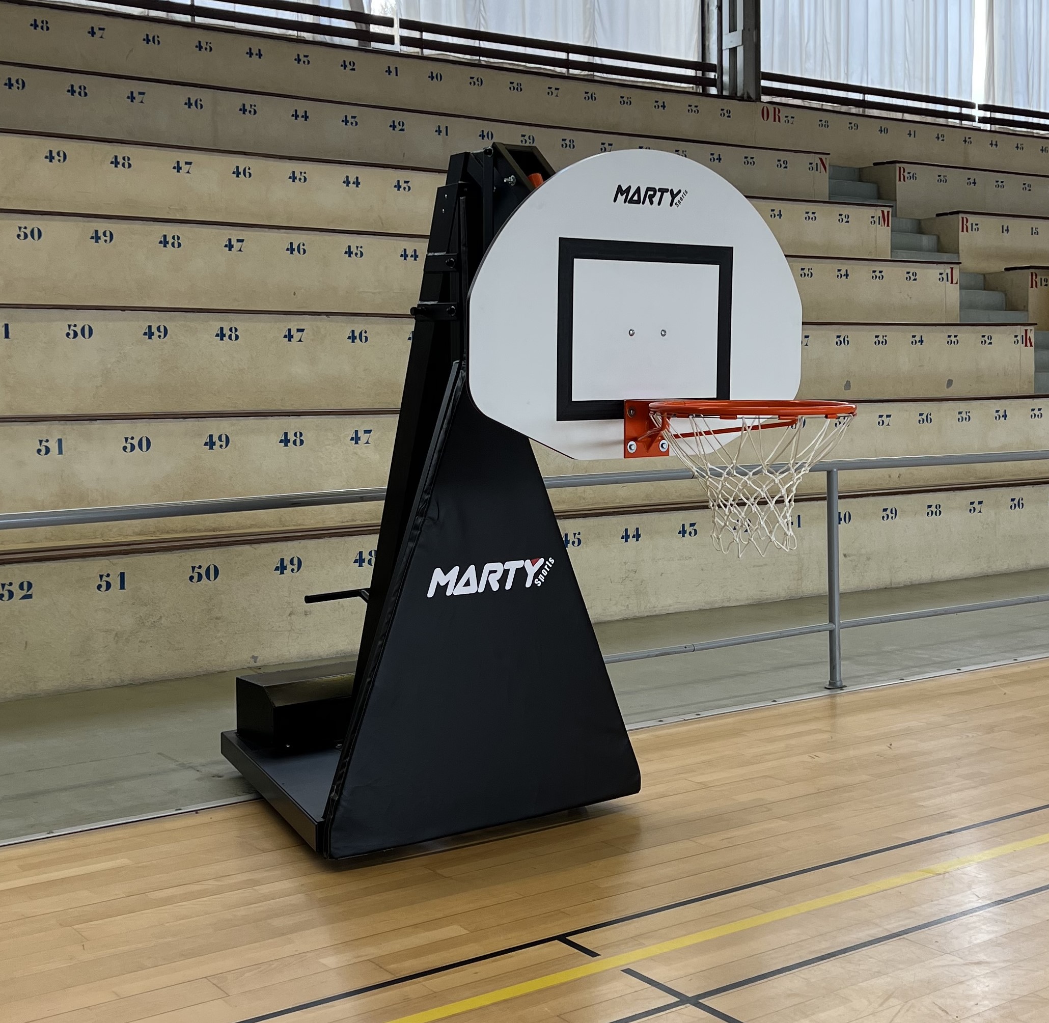 But de basket mobile téléscopique