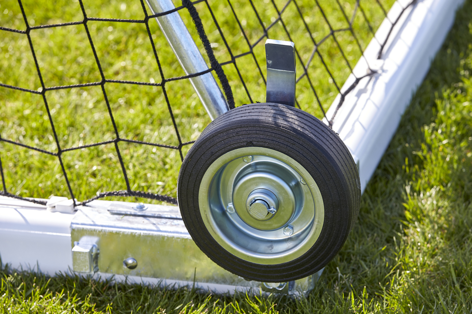 Ensemble lests et roues pour foot minime mobile